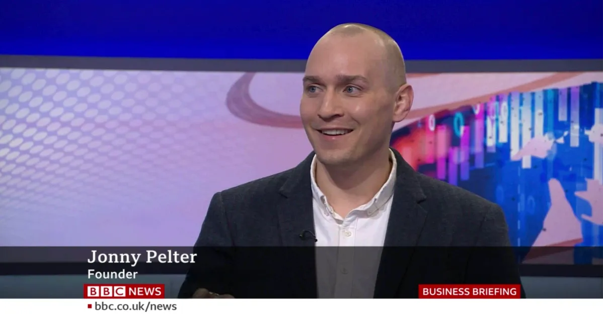 Jonny Pelter on BBC News
